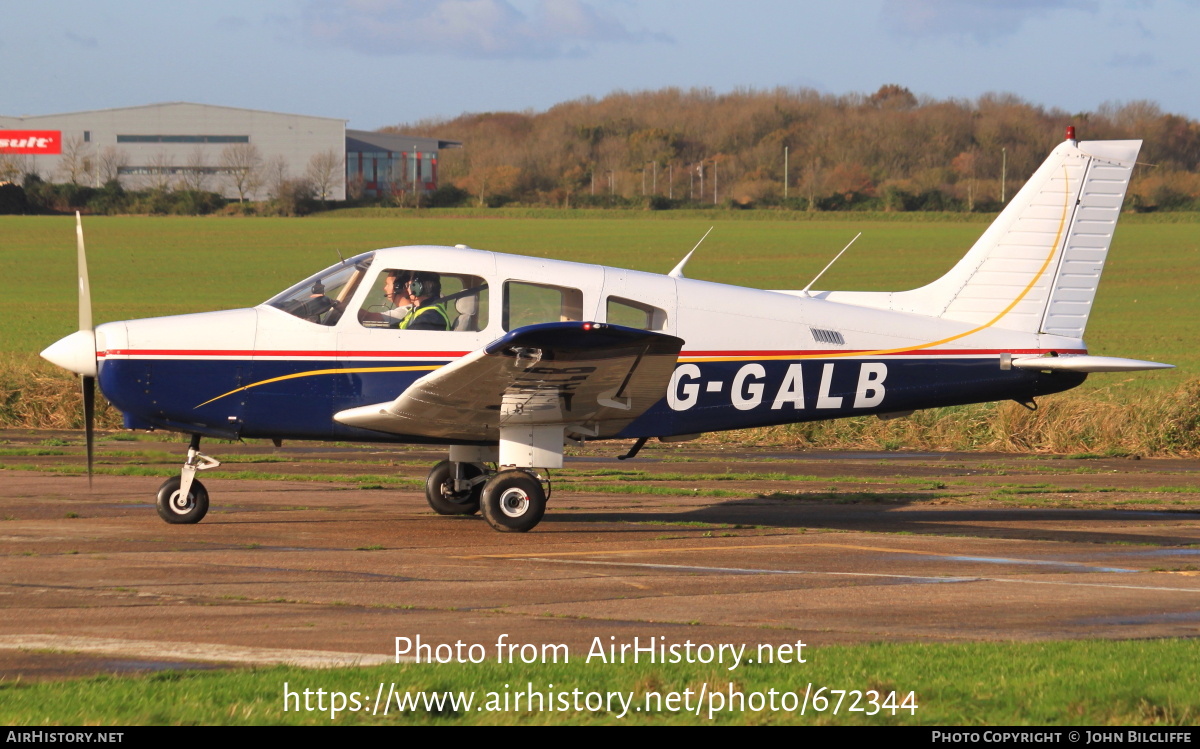 Aircraft Photo of G-GALB | Piper PA-28-161 Cherokee Warrior II | AirHistory.net #672344