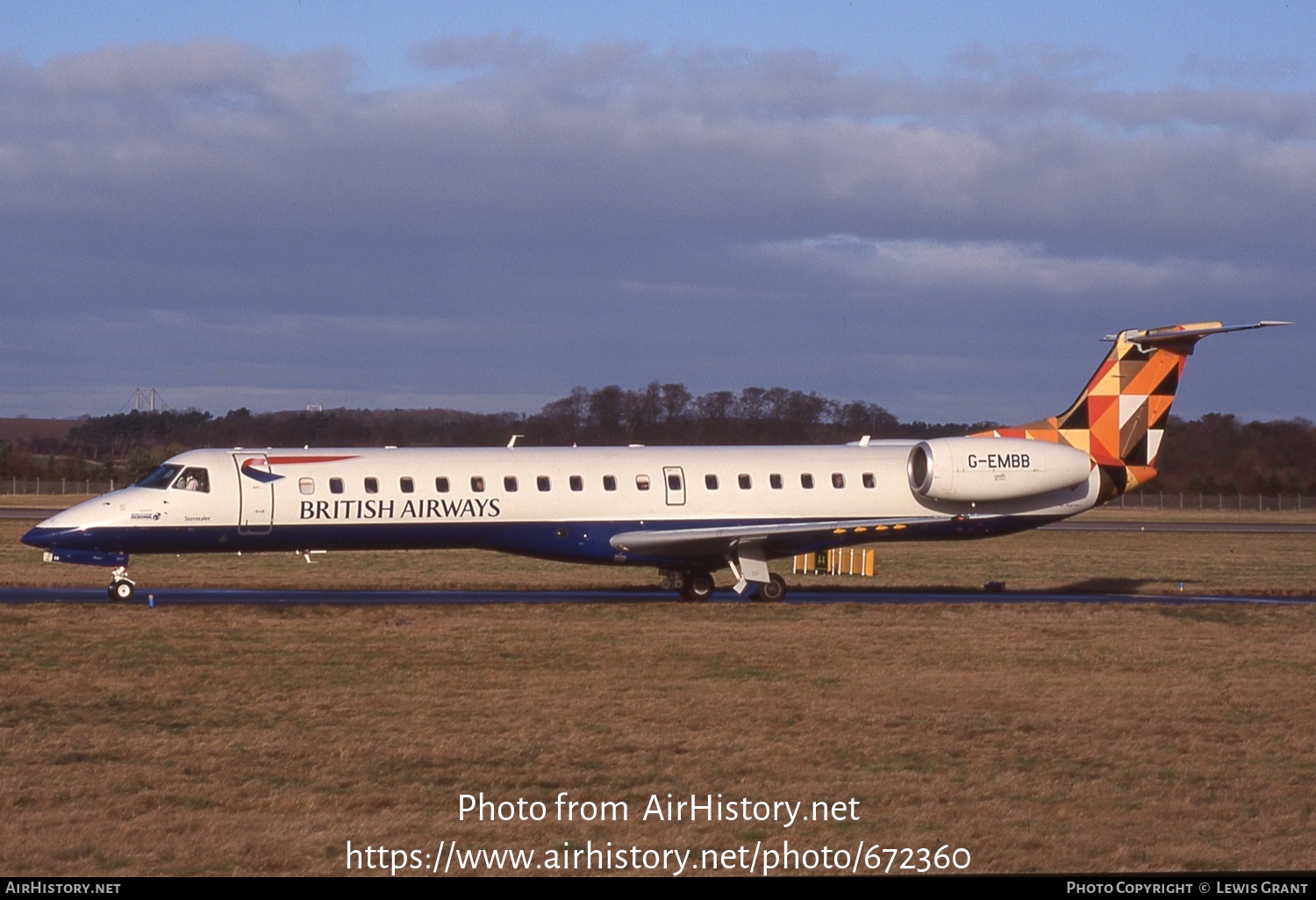 Aircraft Photo of G-EMBB | Embraer ERJ-145EU (EMB-145EU) | British Airways | AirHistory.net #672360