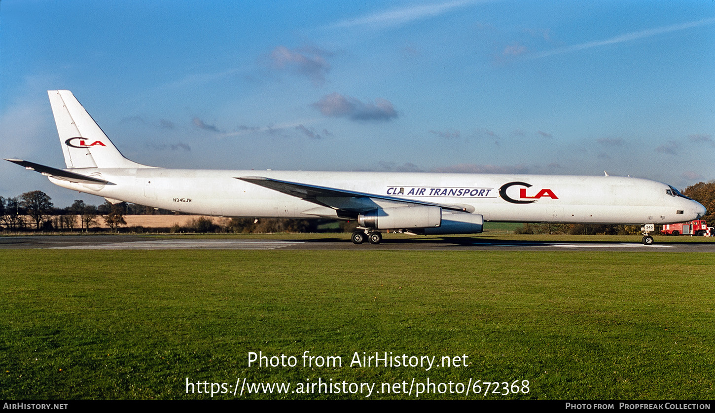 Aircraft Photo of N345JW | McDonnell Douglas DC-8-63(F) | CLA Air Transport | AirHistory.net #672368