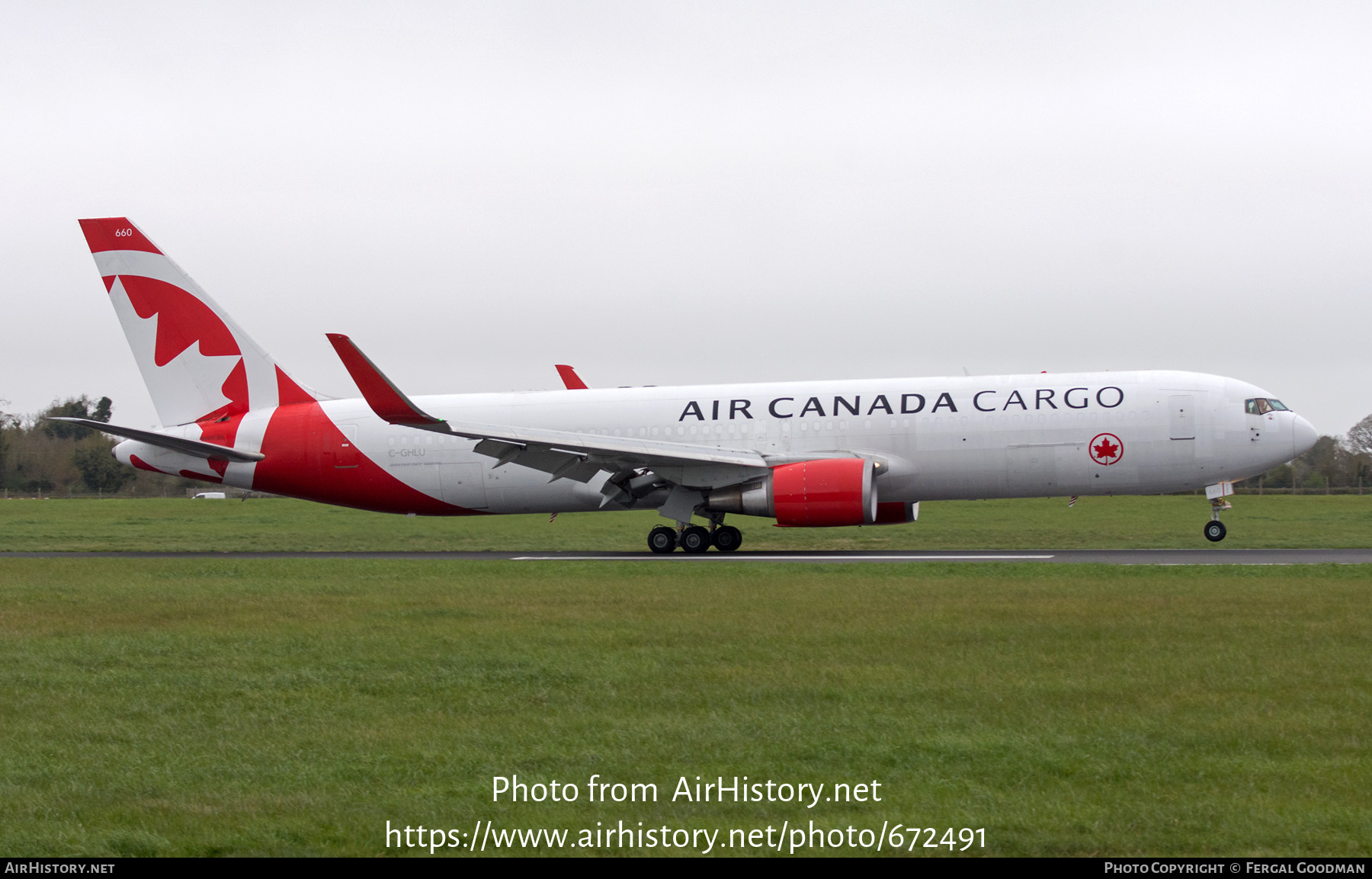 Aircraft Photo of C-GHLU | Boeing 767-333ER(BDSF) | Air Canada Cargo | AirHistory.net #672491