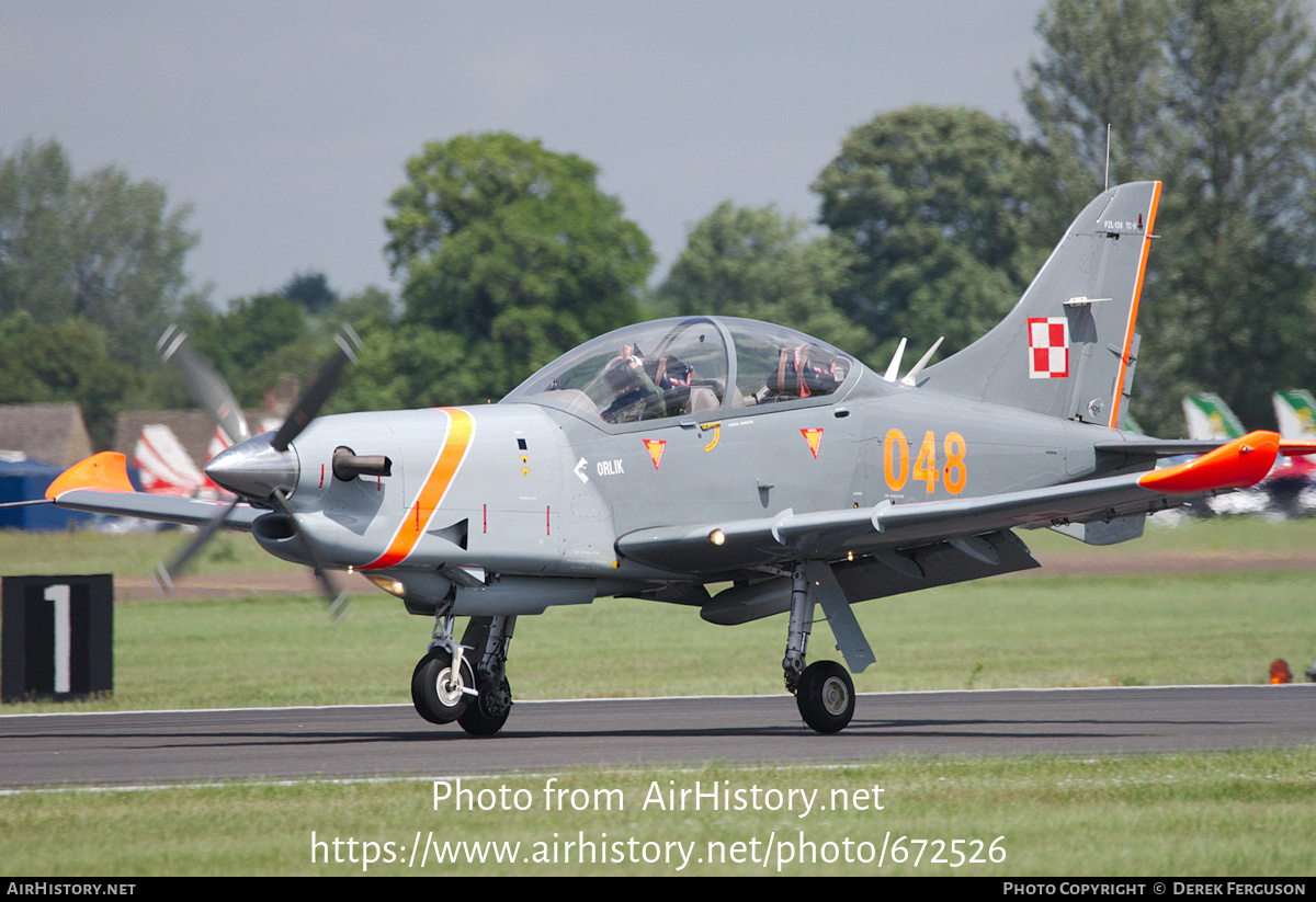 Aircraft Photo of 048 | PZL-Okecie PZL-130TC-2 Turbo Orlik | Poland - Air Force | AirHistory.net #672526