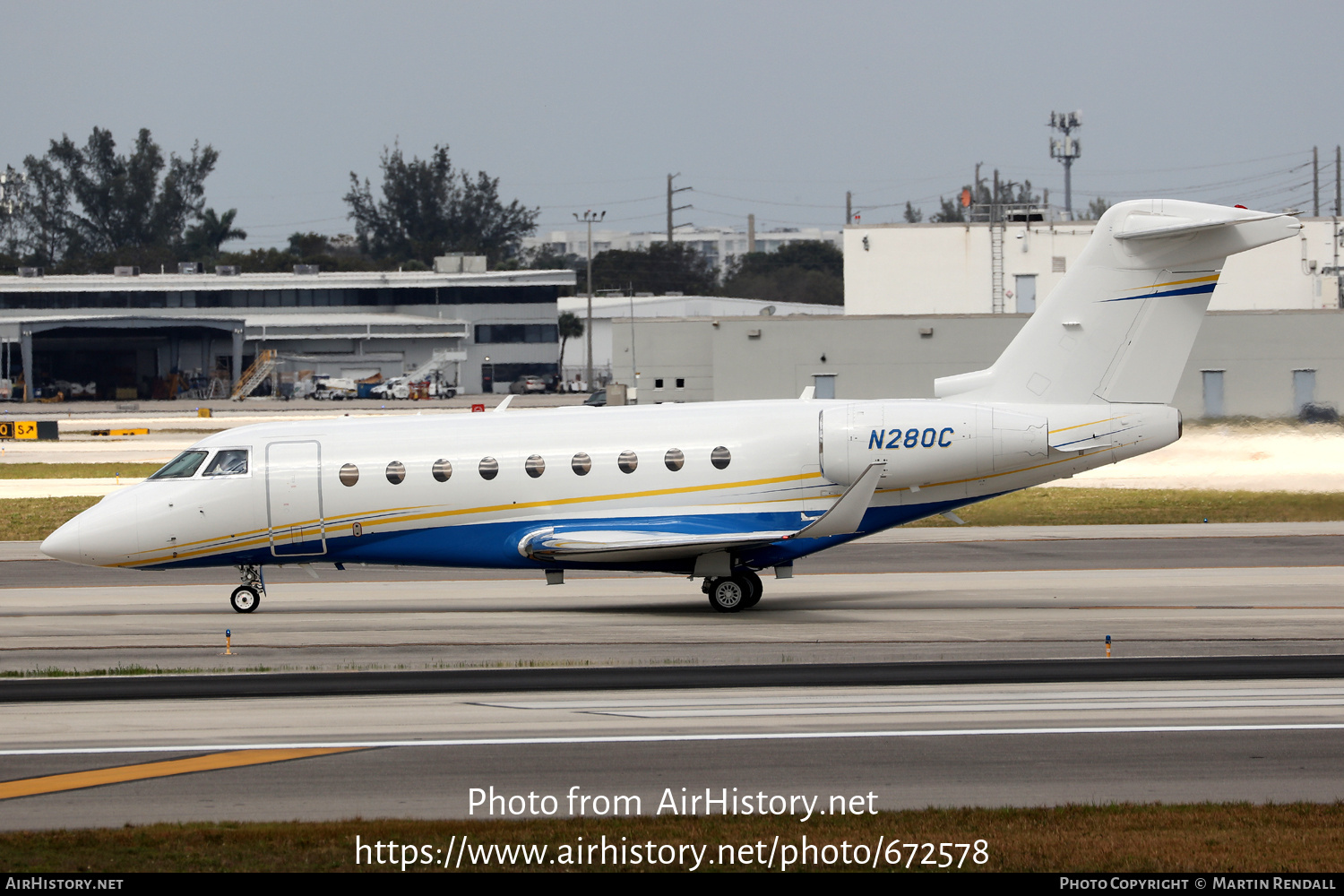 Aircraft Photo of N280C | Gulfstream Aerospace G280 | AirHistory.net #672578