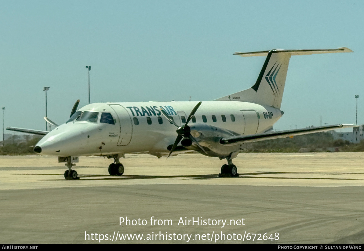 Aircraft Photo of 6V-AIP | Embraer EMB-120 Brasilia | Transair | AirHistory.net #672648