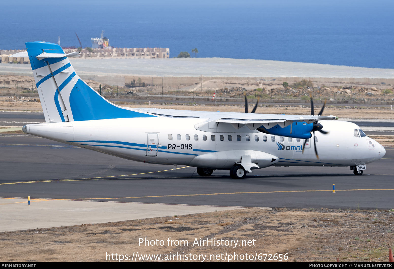 Aircraft Photo of PR-OHS | ATR ATR-42-500 | Omni Táxi Aéreo | AirHistory.net #672656