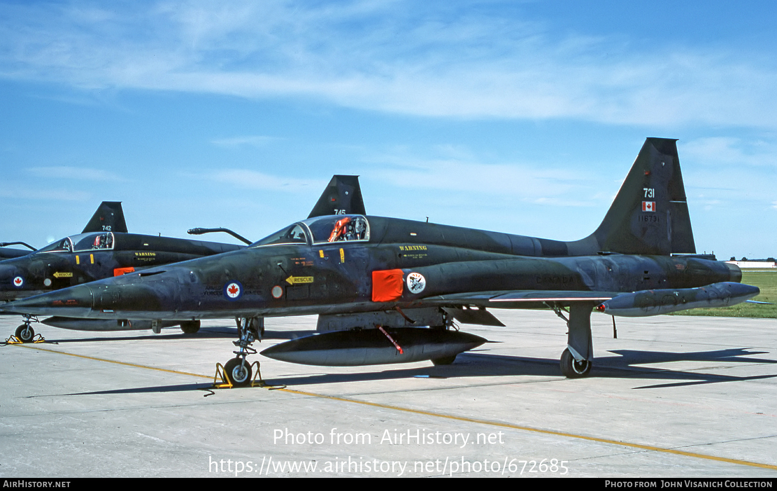 Aircraft Photo of 116731 | Canadair CF-5A | Canada - Air Force | AirHistory.net #672685