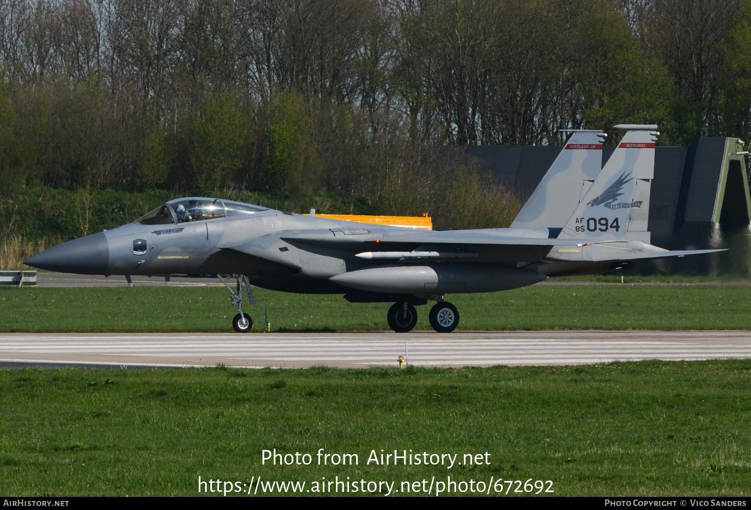 Aircraft Photo of 85-0094 / AF85-094 | McDonnell Douglas F-15C Eagle | USA - Air Force | AirHistory.net #672692