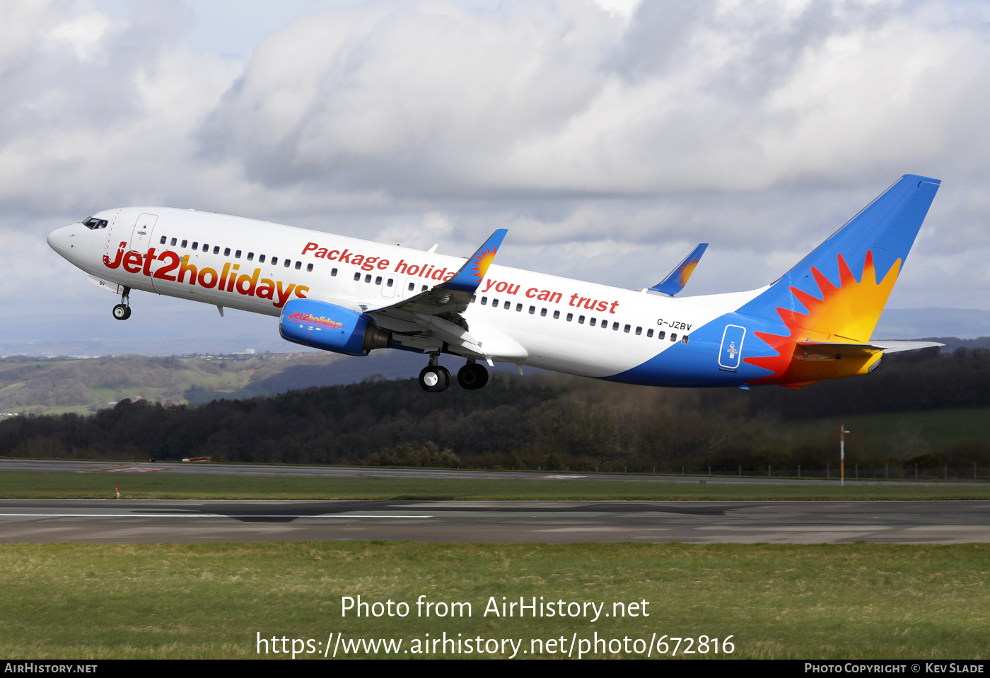 Aircraft Photo of G-JZBV | Boeing 737-85P | Jet2 Holidays | AirHistory.net #672816