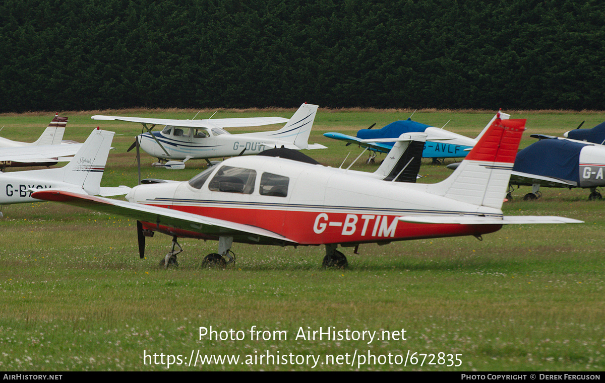 Aircraft Photo of G-BTIM | Piper PA-28-161 Cadet | Cabair | AirHistory.net #672835