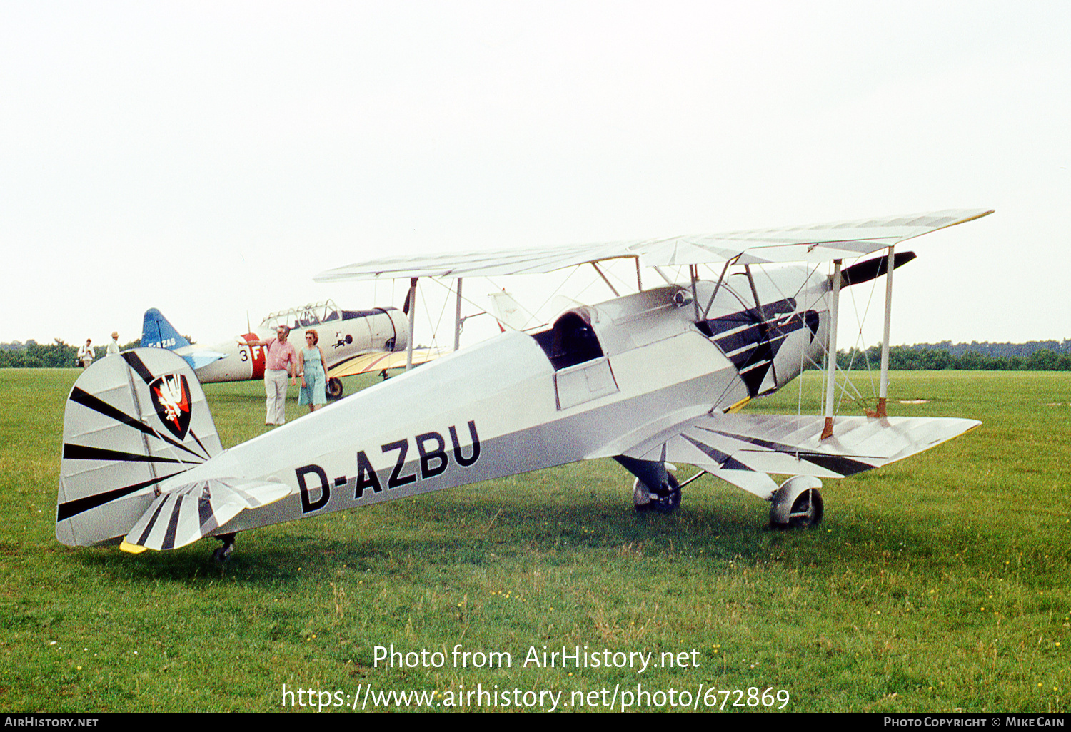 Aircraft Photo of D-AZBU | Dornier Bü-131B Jungmann | AirHistory.net #672869