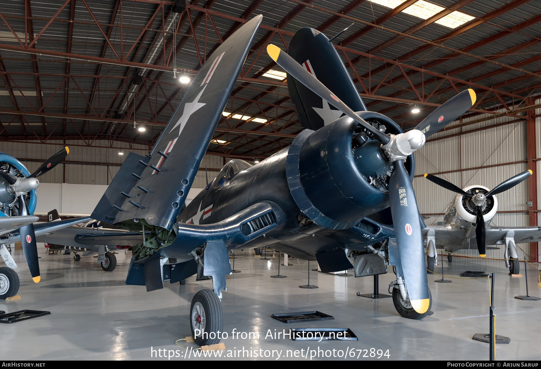 Aircraft Photo of N83782 / NX83782 / 17799 | Vought F4U-1A Corsair | USA - Navy | AirHistory.net #672894