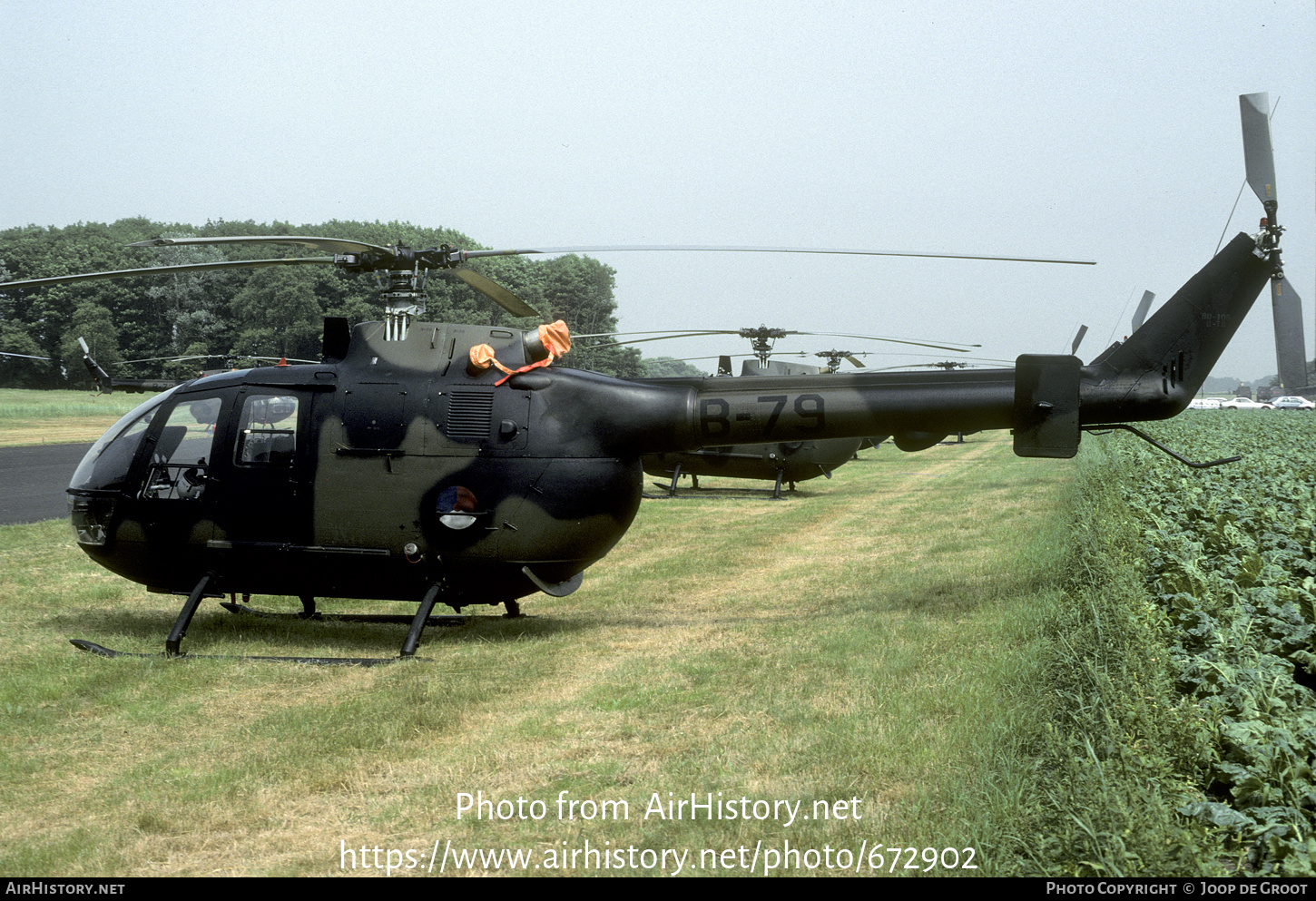 Aircraft Photo of B-79 | MBB BO-105CB | Netherlands - Air Force | AirHistory.net #672902