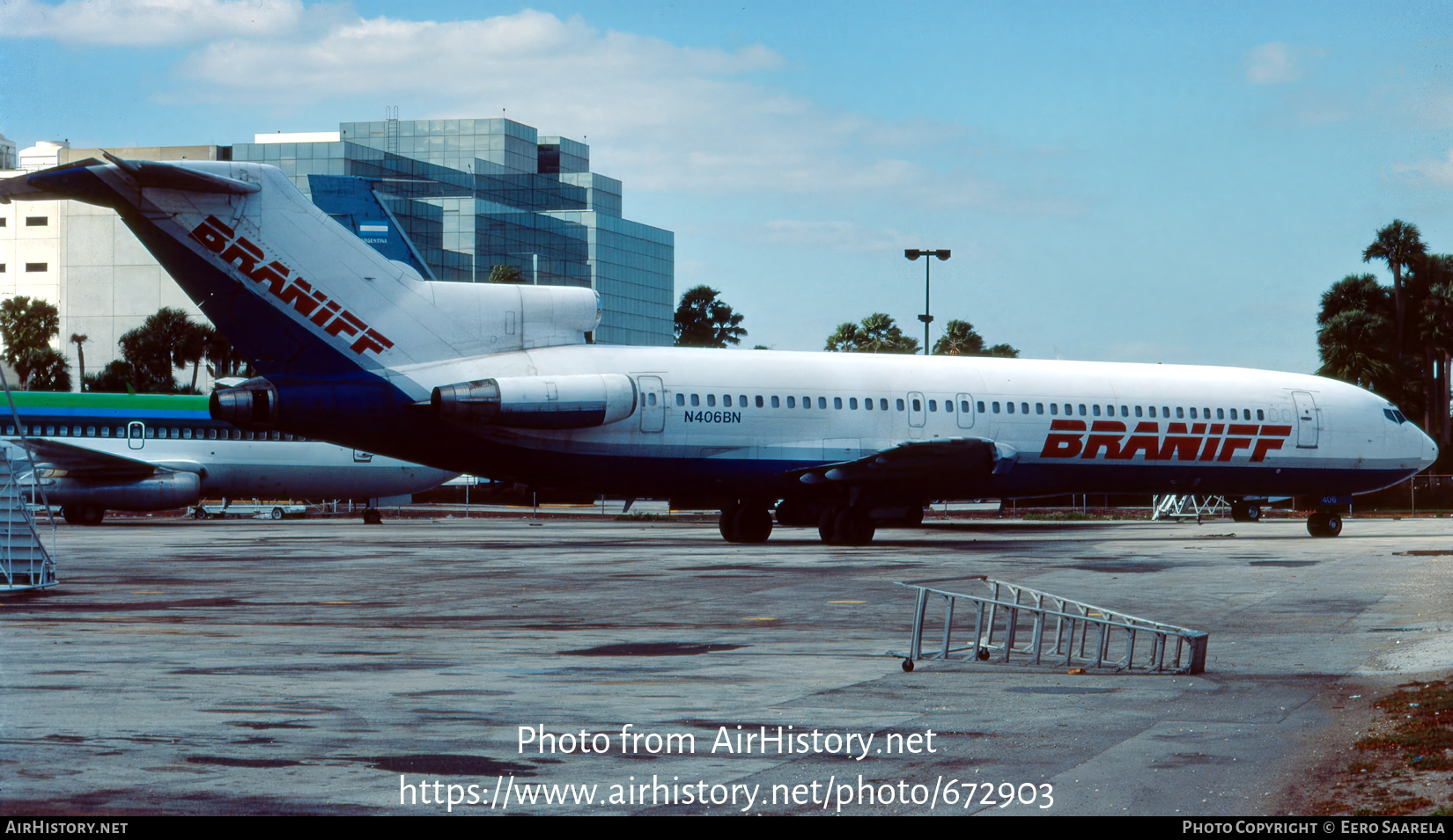 Aircraft Photo of N406BN | Boeing 727-291 | Braniff | AirHistory.net #672903