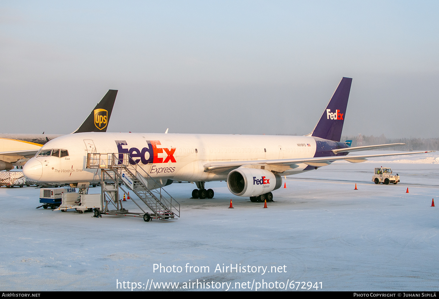 Aircraft Photo of N919FD | Boeing 757-23A(SF) | FedEx Express - Federal Express | AirHistory.net #672941