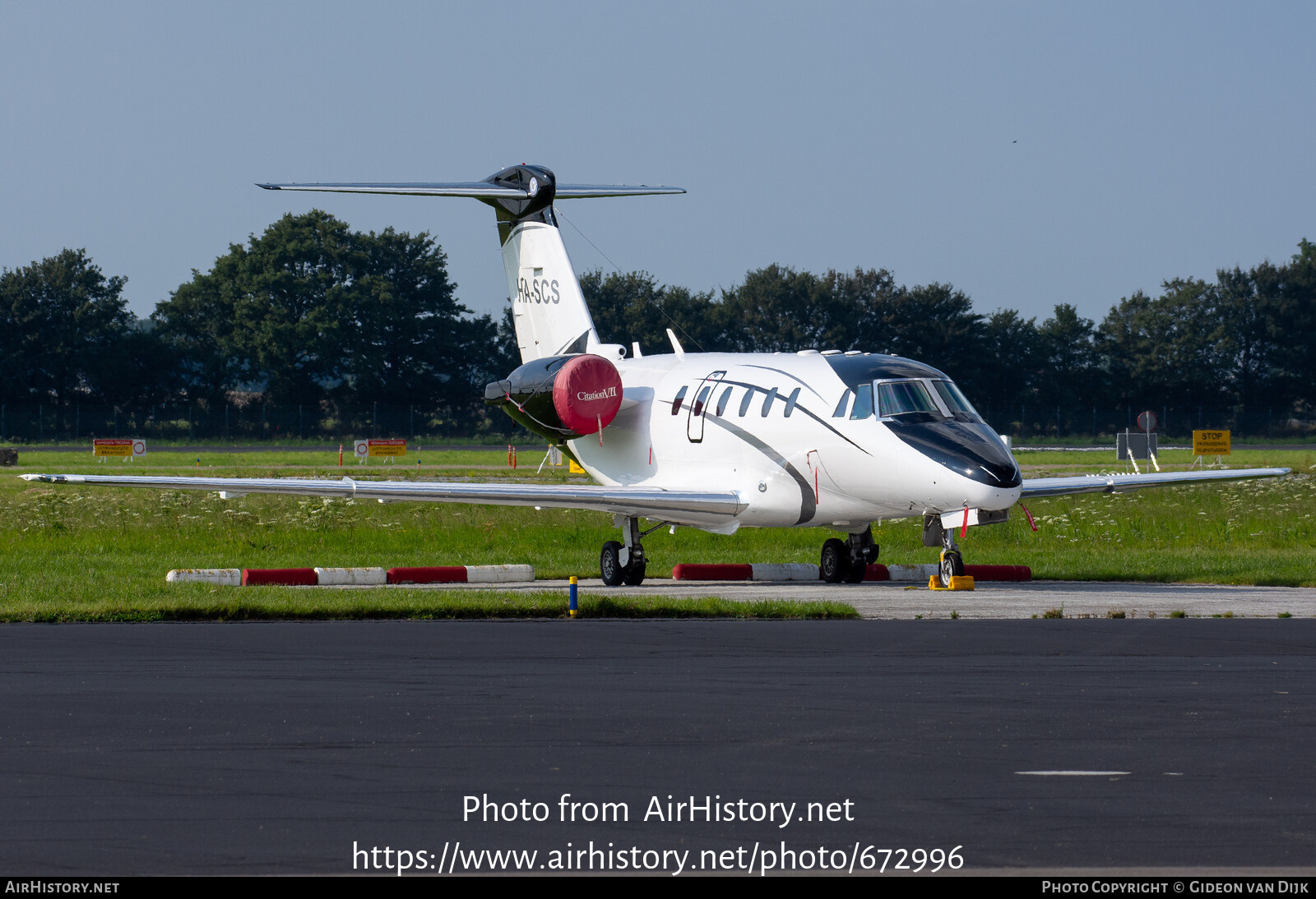 Aircraft Photo of HA-SCS | Cessna 650 Citation VII | AirHistory.net #672996