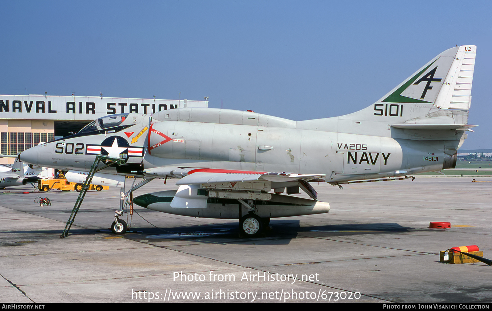 Aircraft Photo of 145101 / 5101 | Douglas A-4L Skyhawk | USA - Navy | AirHistory.net #673020