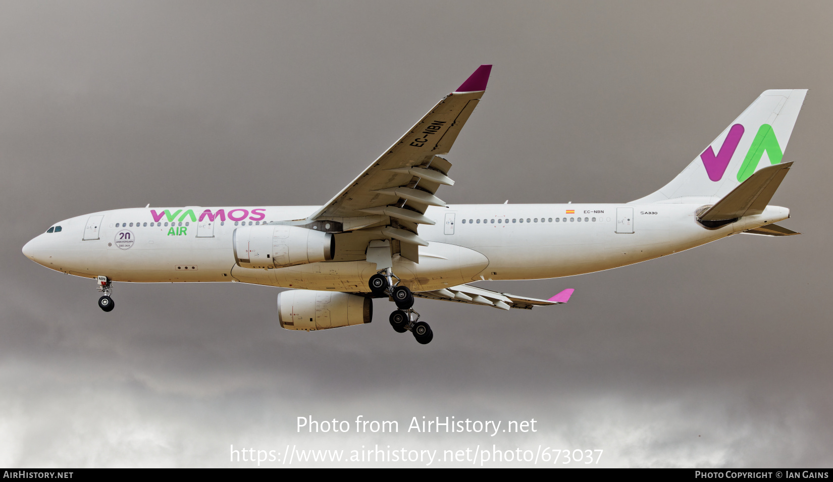 Aircraft Photo of EC-NBN | Airbus A330-243 | Wamos Air | AirHistory.net #673037