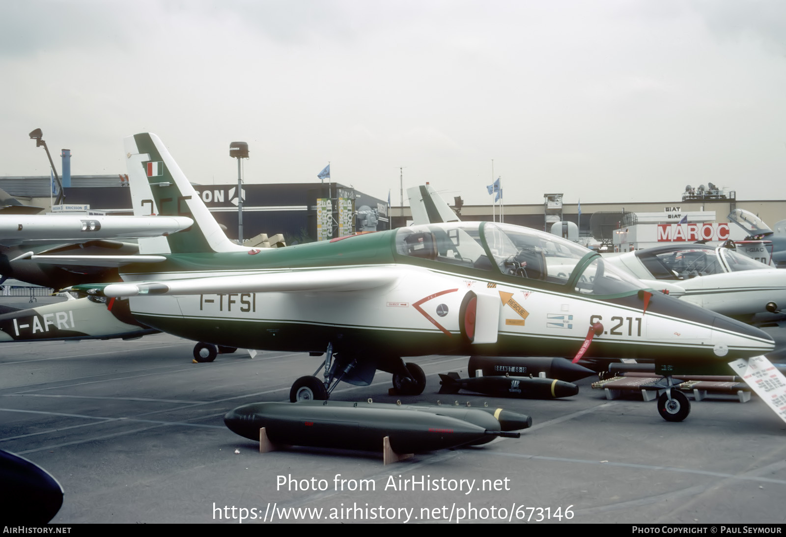 Aircraft Photo of I-TFSI | SIAI-Marchetti S-211 | SIAI-Marchetti | AirHistory.net #673146