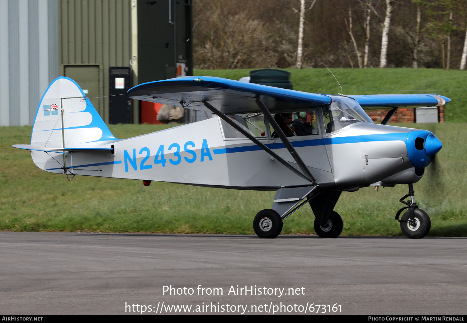 Aircraft Photo of N243SA | Piper PA-22-108 Colt | AirHistory.net #673161