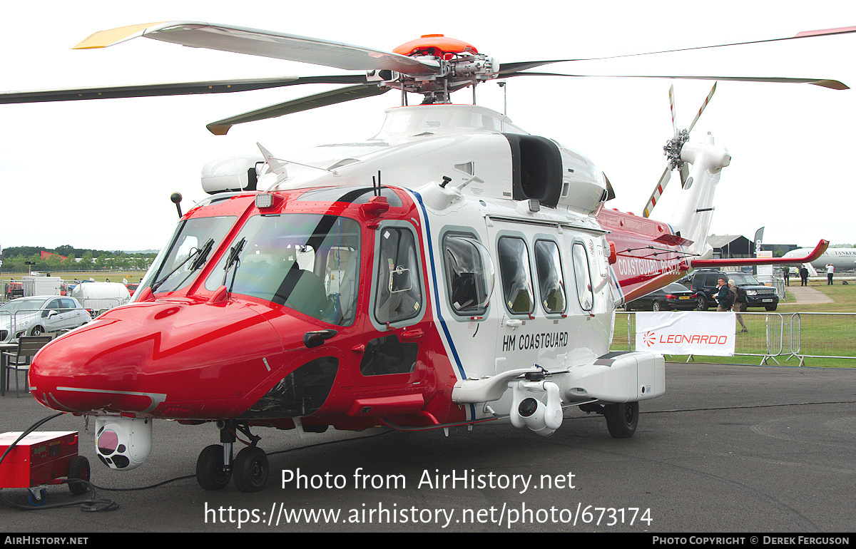 Aircraft Photo of G-MCGR | AgustaWestland AW-189 | HM Coastguard | AirHistory.net #673174