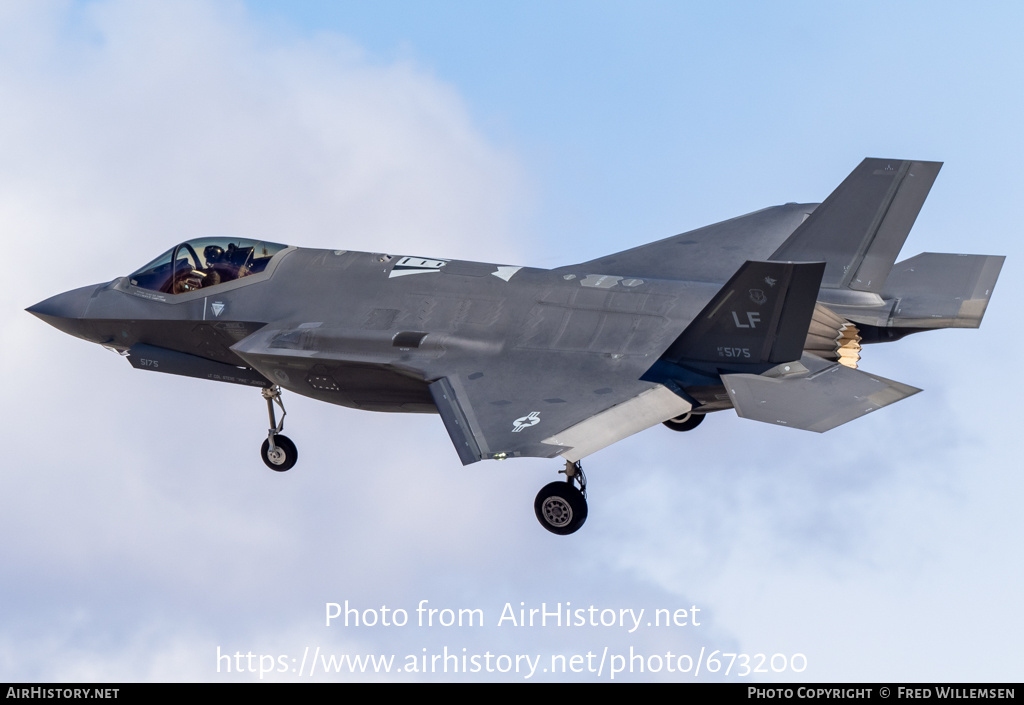 Aircraft Photo of 15-5175 | Lockheed Martin F-35A Lightning II | USA - Air Force | AirHistory.net #673200