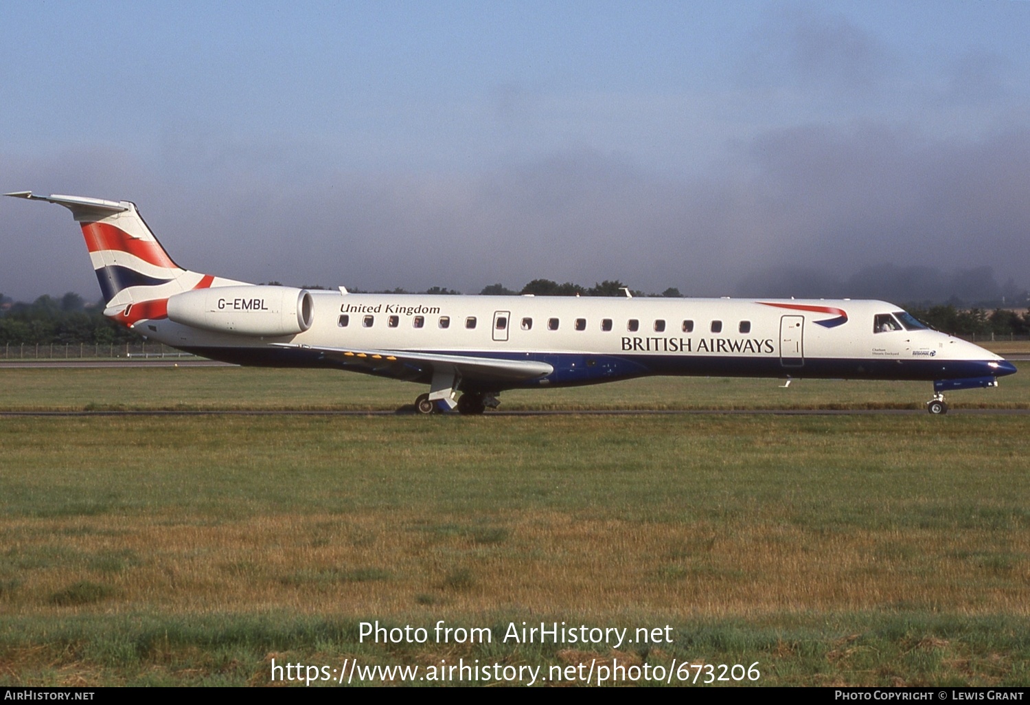 Aircraft Photo of G-EMBL | Embraer ERJ-145EU (EMB-145EU) | British ...