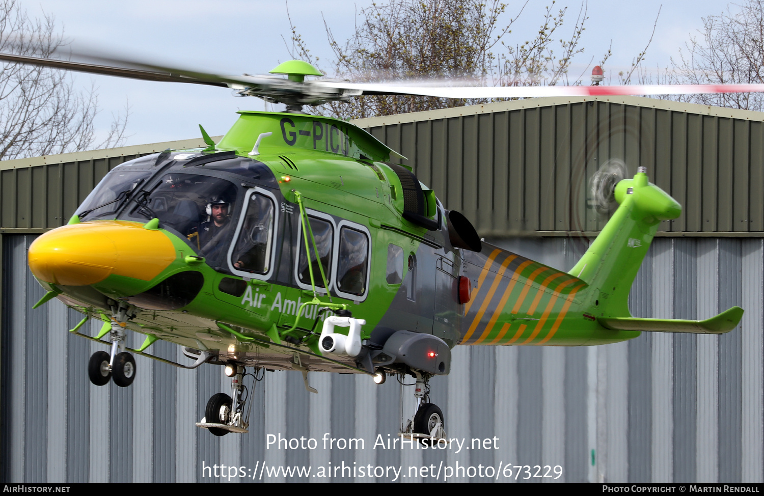 Aircraft Photo of G-PICU | AgustaWestland AW-169 | Children's Air Ambulance | AirHistory.net #673229