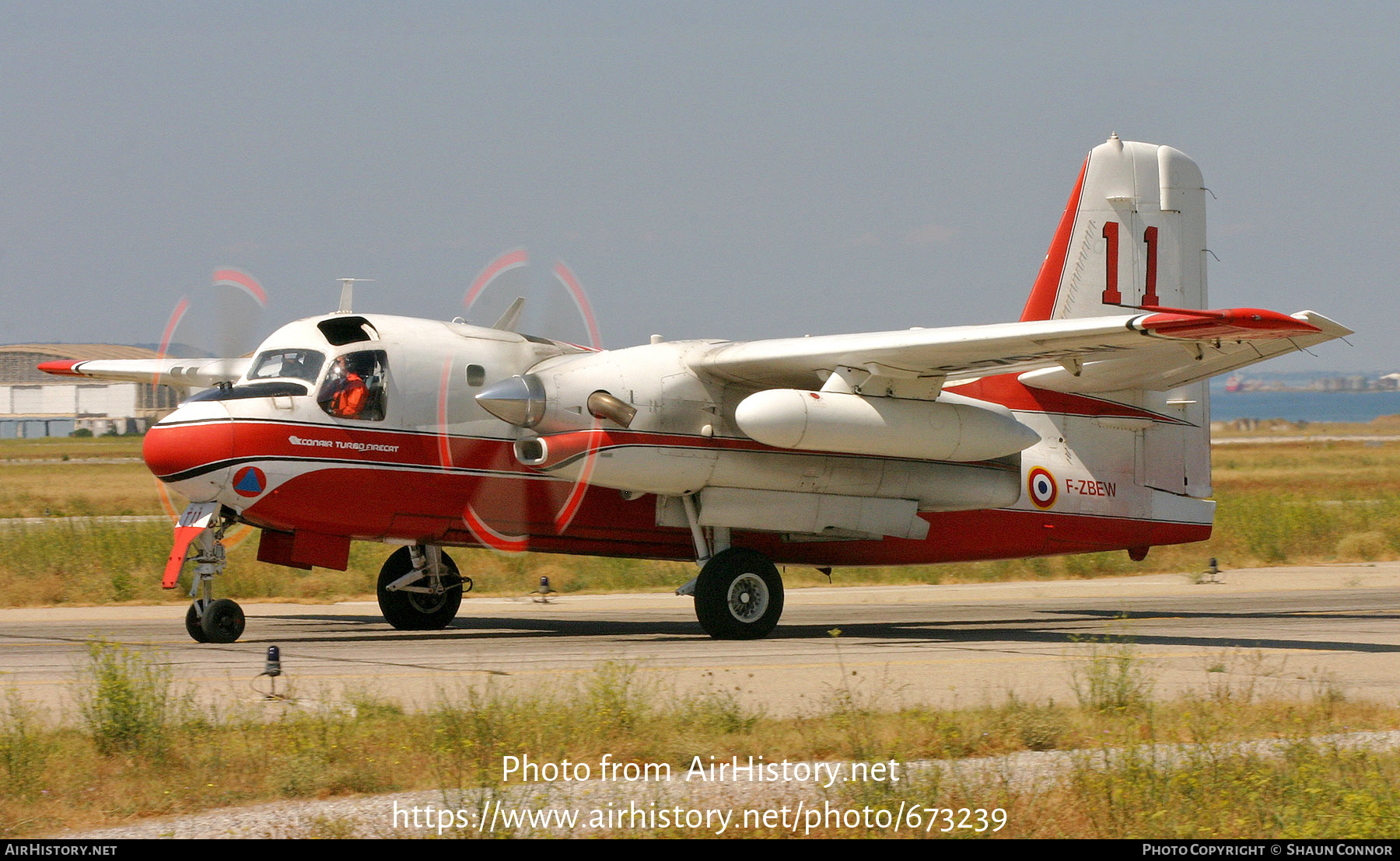 Aircraft Photo of F-ZBEW | Conair S-2T Turbo Firecat | Sécurité Civile | AirHistory.net #673239