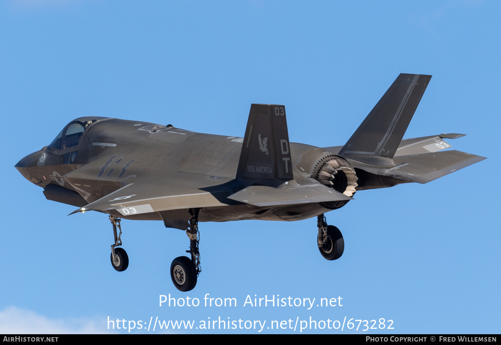 Aircraft Photo of 169625 | Lockheed Martin F-35B Lightning II | USA - Marines | AirHistory.net #673282