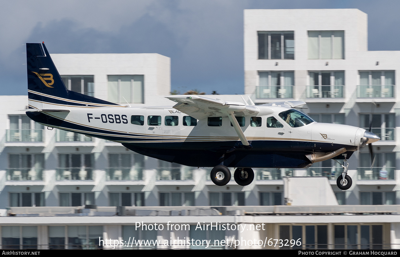 Aircraft Photo of F-OSBS | Cessna 208B Grand Caravan | St. Barth Commuter | AirHistory.net #673296