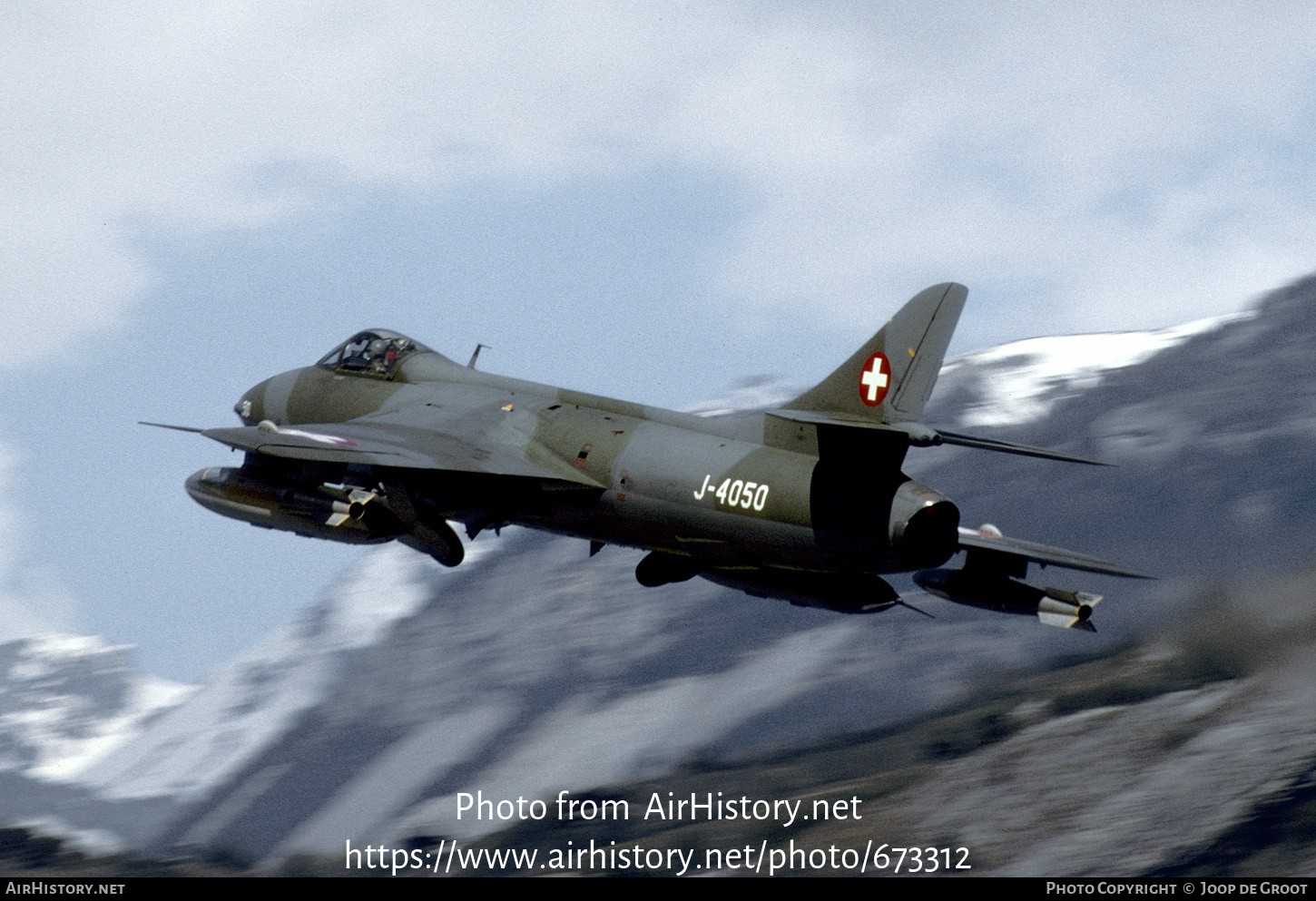 Aircraft Photo of J-4050 | Hawker Hunter F58 | Switzerland - Air Force | AirHistory.net #673312