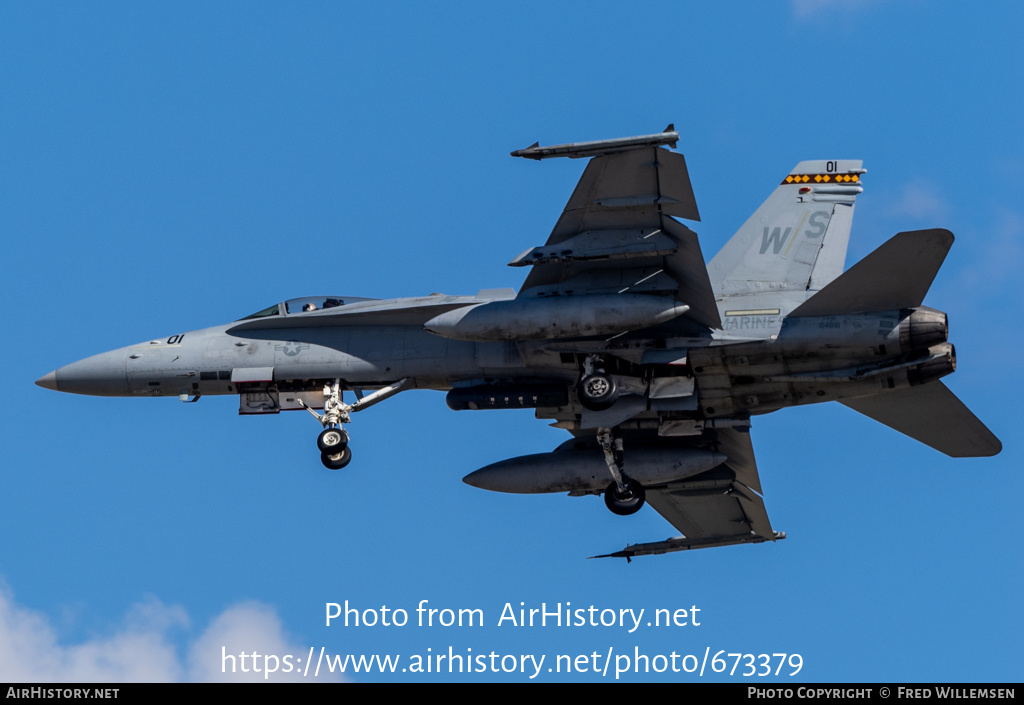 Aircraft Photo of 164881 | McDonnell Douglas F/A-18C Hornet | USA - Marines | AirHistory.net #673379