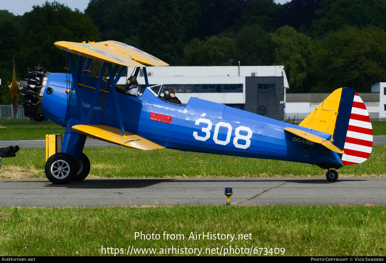 Aircraft Photo of OO-DBM | Boeing PT-13D Kaydet (E75) | USA - Air Force | AirHistory.net #673409