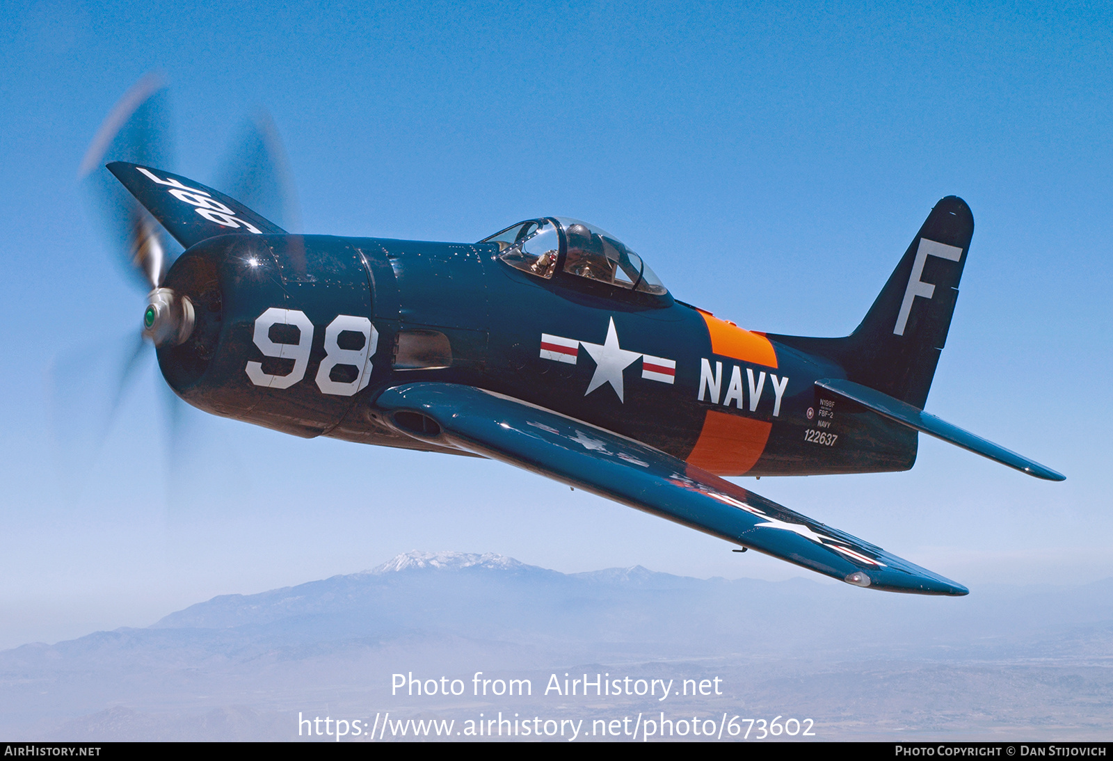 Aircraft Photo of N198F | Grumman F8F-2 Bearcat | USA - Navy | AirHistory.net #673602