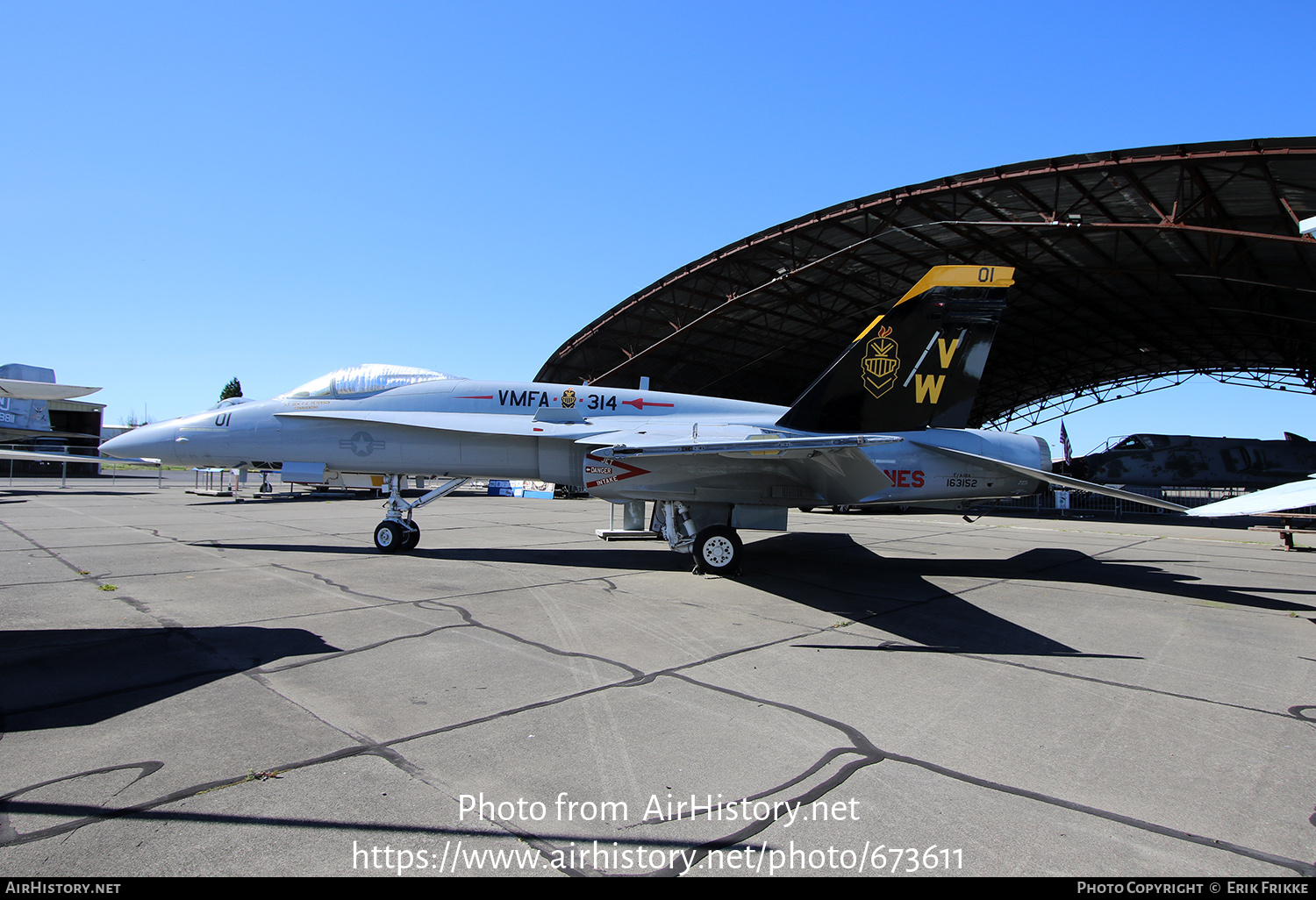 Aircraft Photo of 163152 | McDonnell Douglas F/A-18A Hornet | USA - Marines | AirHistory.net #673611