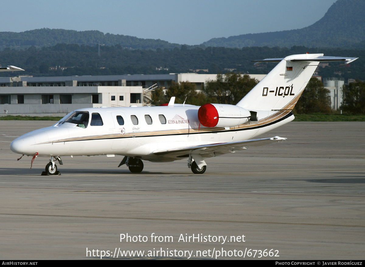 Aircraft Photo of D-ICOL | Cessna 525 CitationJet | AirHistory.net #673662