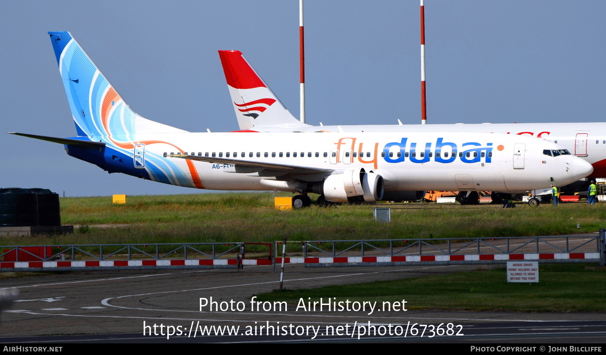 Aircraft Photo of A6-FDF | Boeing 737-8KN | Flydubai | AirHistory.net #673682