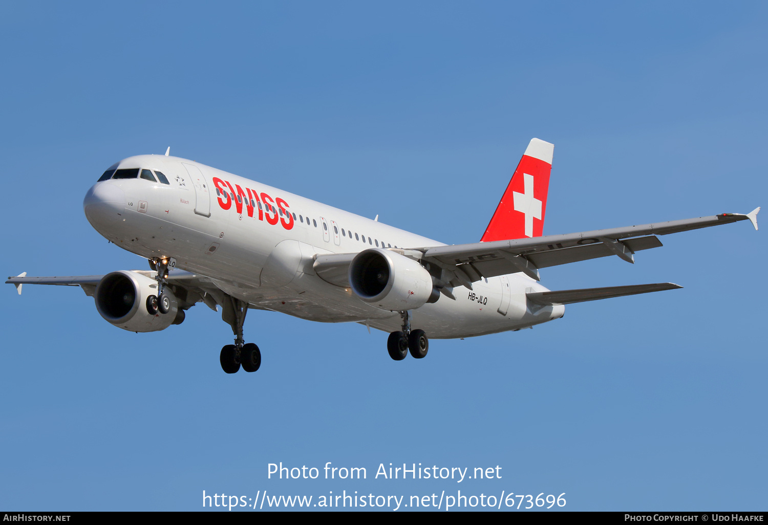 Aircraft Photo of HB-JLQ | Airbus A320-214 | Swiss International Air Lines | AirHistory.net #673696