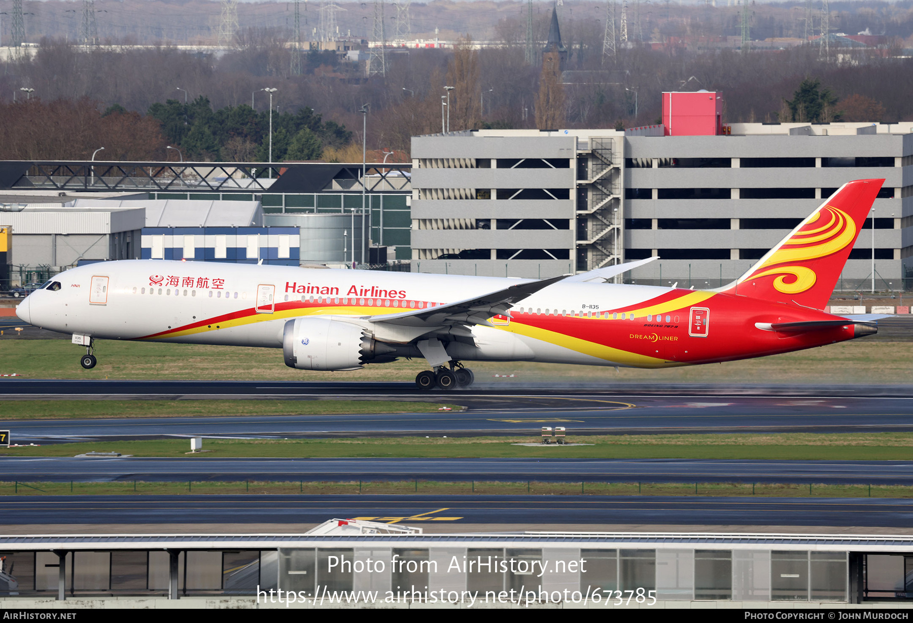 Aircraft Photo of B-1135 | Boeing 787-9 Dreamliner | Hainan Airlines | AirHistory.net #673785