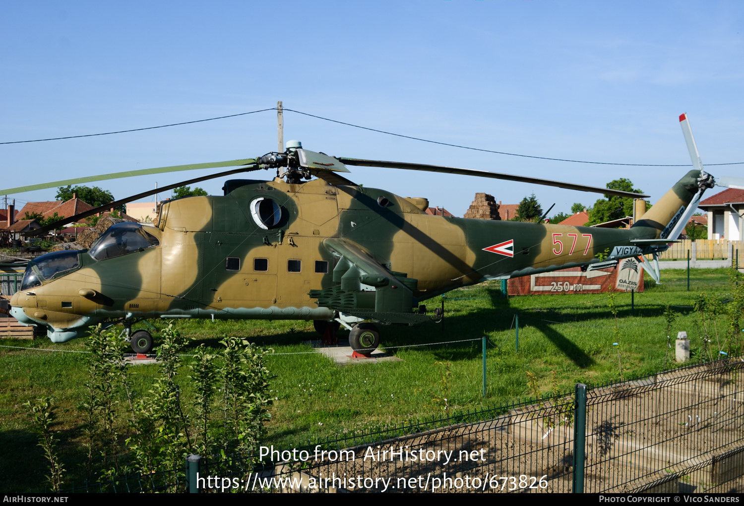 Aircraft Photo of 577 | Mil Mi-24D | Hungary - Air Force | AirHistory.net #673826