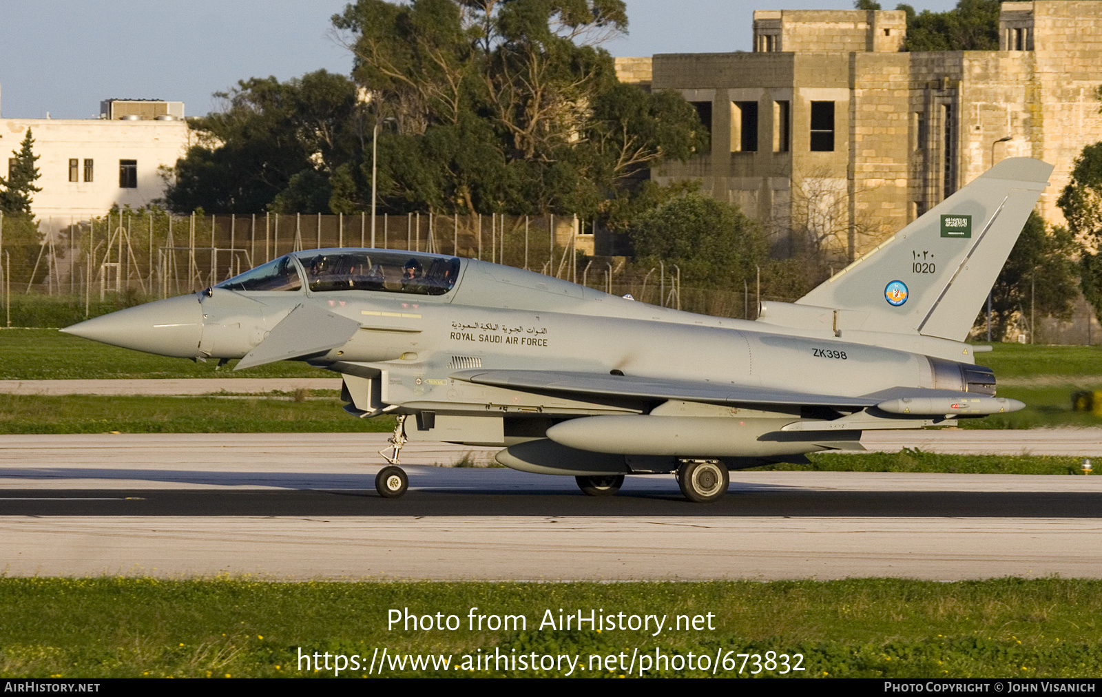 Aircraft Photo of 1020 | Eurofighter EF-2000 Typhoon T53 | Saudi Arabia ...