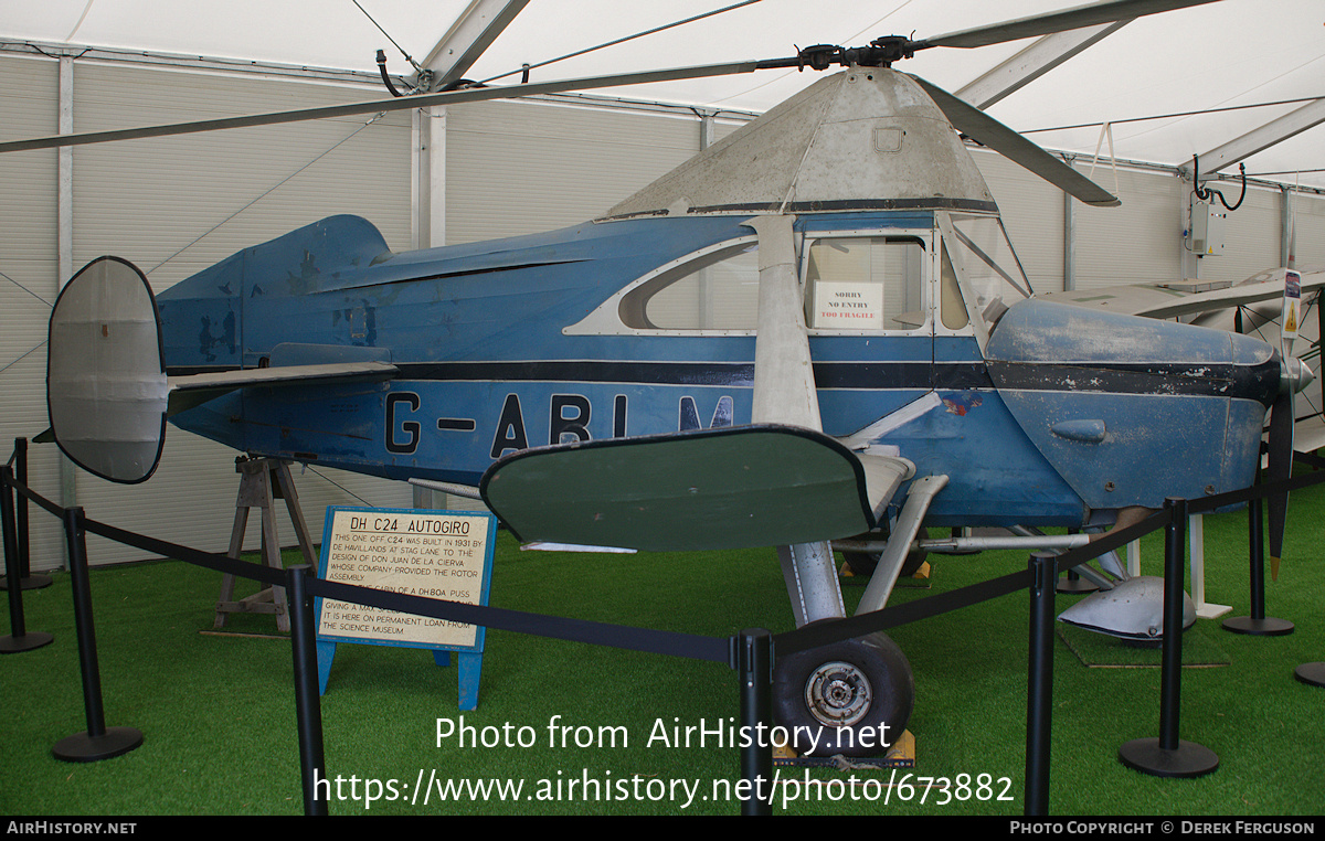 Aircraft Photo of G-ABLM | Cierva C-24 | AirHistory.net #673882