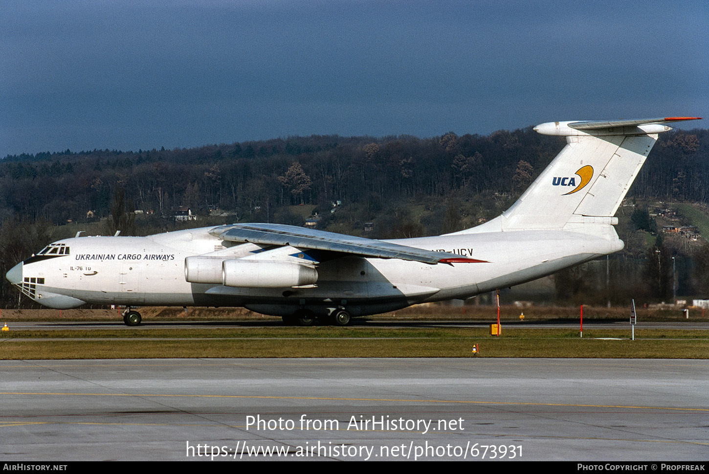 Aircraft Photo of UR-UCV | Ilyushin Il-76TD | Ukrainian Cargo Airways - UCA | AirHistory.net #673931