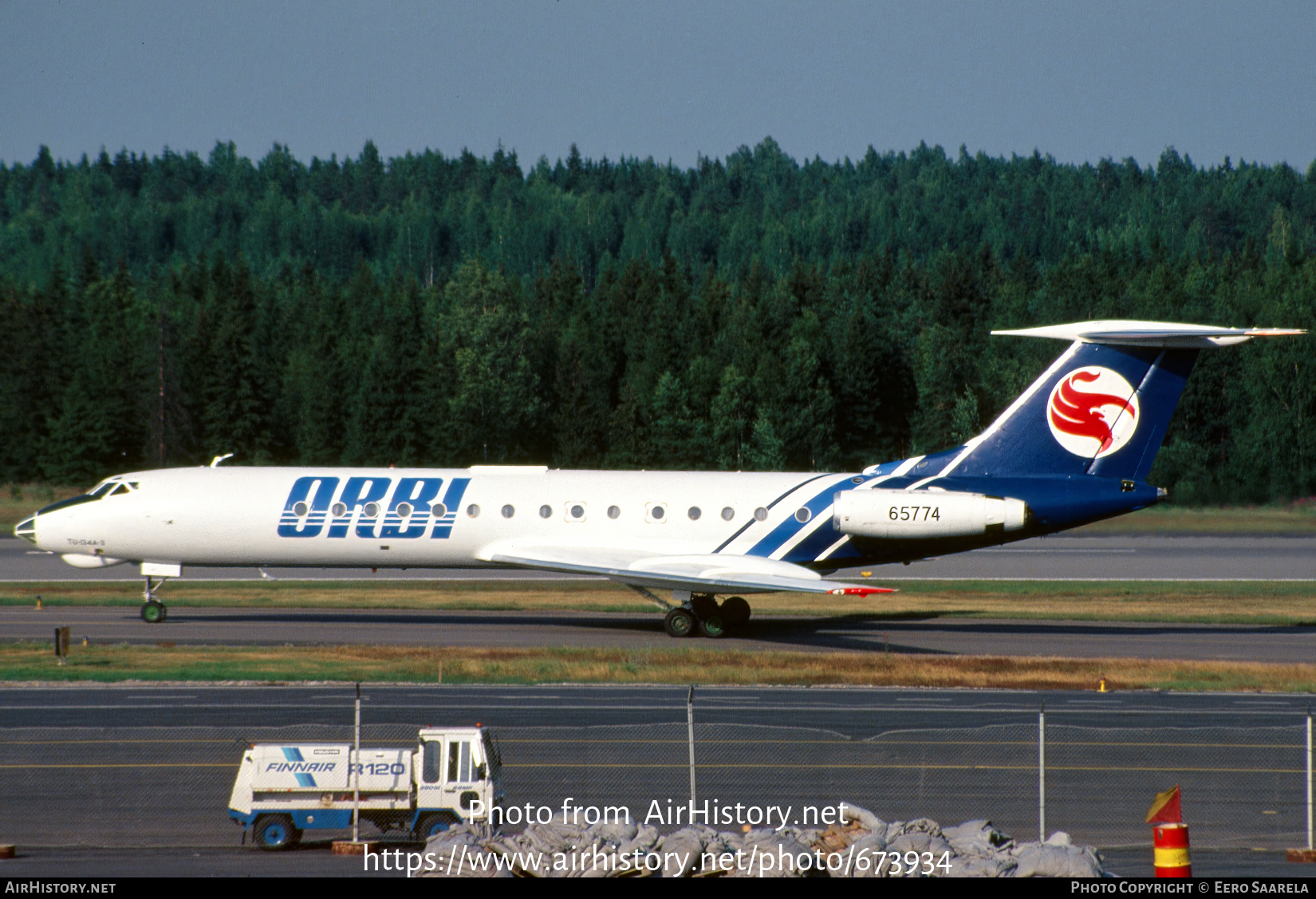 Aircraft Photo of 65774 | Tupolev Tu-134A-3 | Orbi - Georgian Airways | AirHistory.net #673934