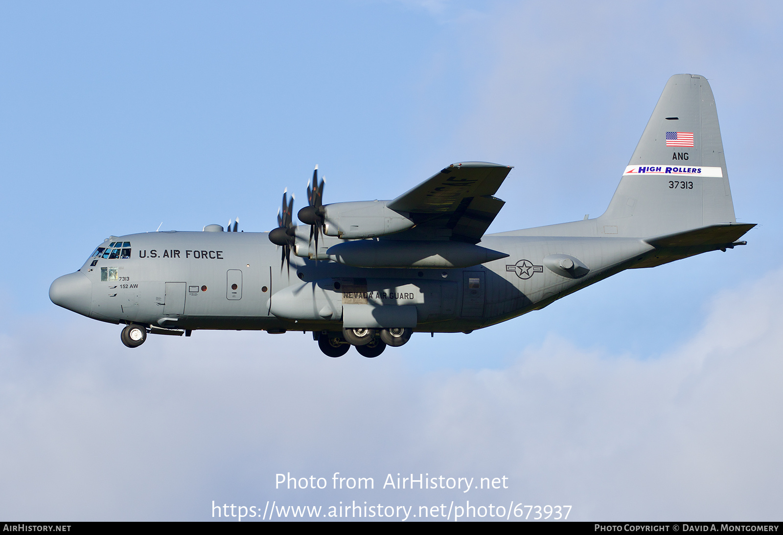 Aircraft Photo of 93-7313 / 37313 | Lockheed C-130H Hercules | USA - Air Force | AirHistory.net #673937