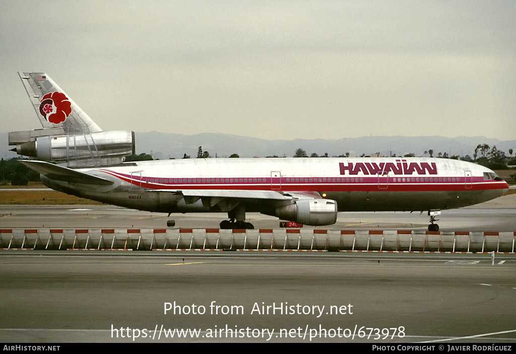 Aircraft Photo of N160AA | McDonnell Douglas DC-10-10 | Hawaiian Airlines | AirHistory.net #673978