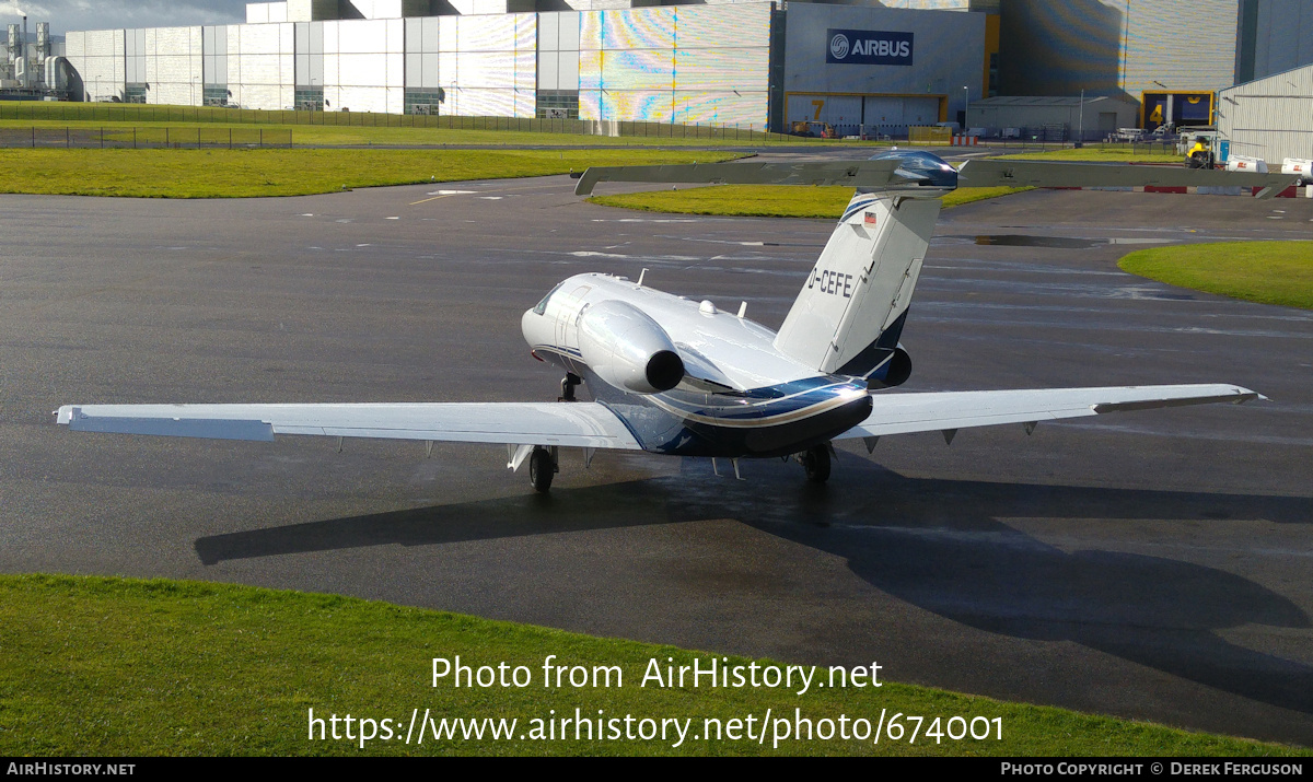 Aircraft Photo of D-CEFE | Cessna 525C CitationJet CJ4 | AirHistory.net #674001