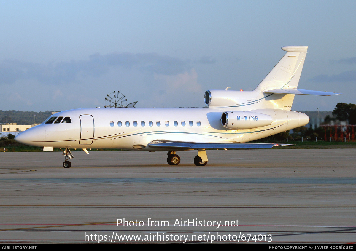 Aircraft Photo of M-WING | Dassault Falcon 900DX | AirHistory.net #674013