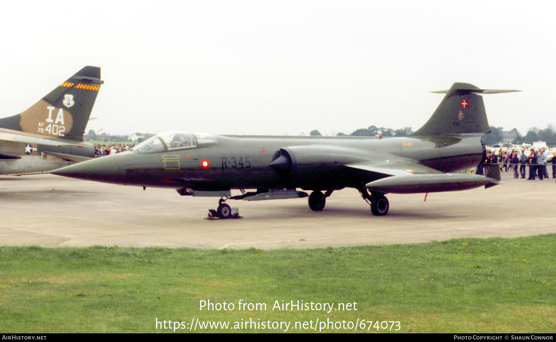 Aircraft Photo of R-345 | Lockheed F-104G Starfighter | Denmark - Air Force | AirHistory.net #674073