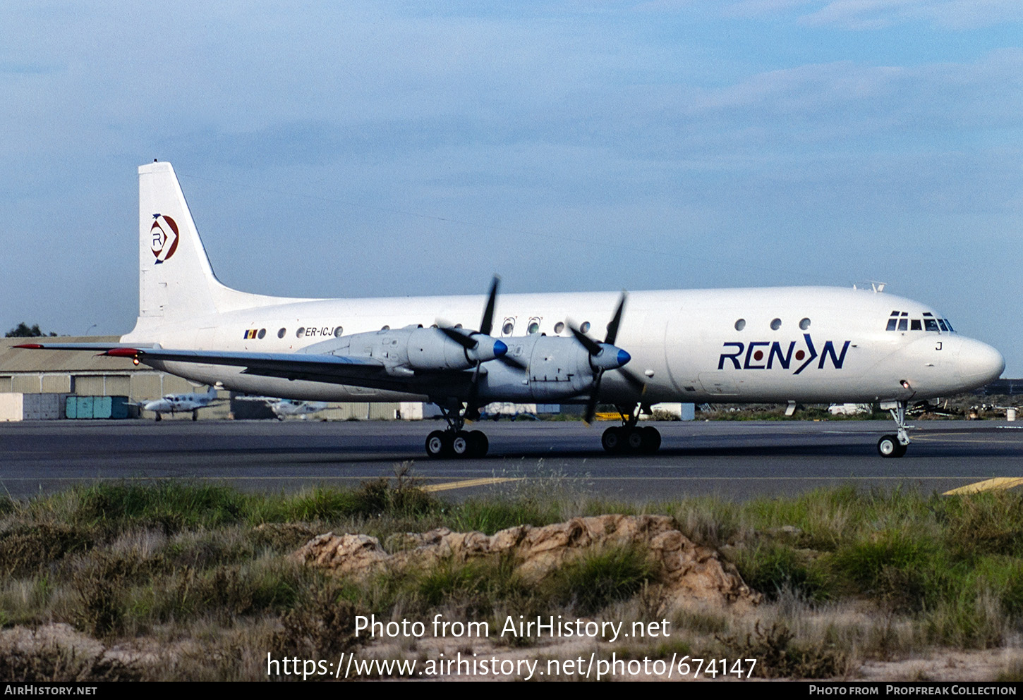 Aircraft Photo of ER-ICJ | Ilyushin Il-18D | Renan Airways | AirHistory.net #674147