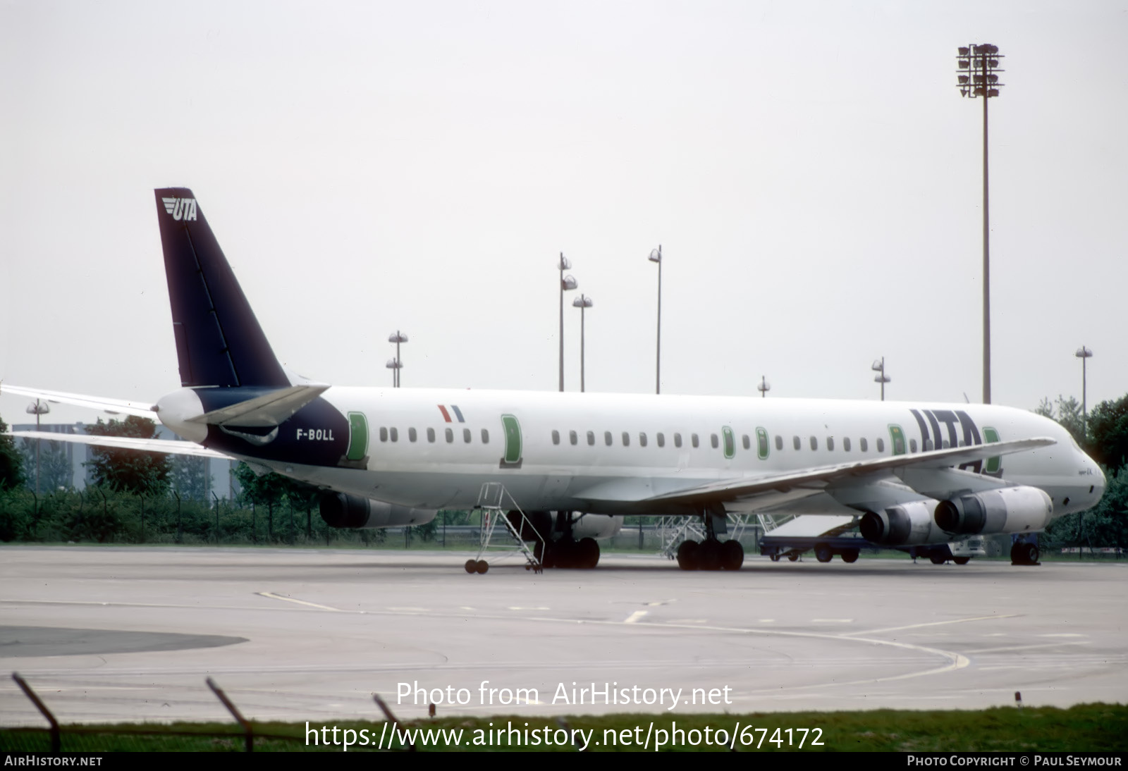 Aircraft Photo of F-BOLL | McDonnell Douglas DC-8-63PF | UTA - Union de Transports Aériens | AirHistory.net #674172